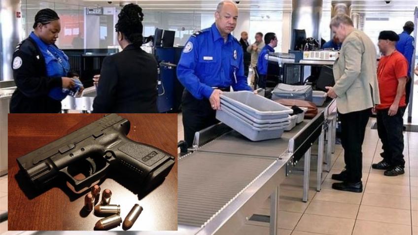 Aeropuerto del Sur de la Florida reporta aumento de pasajeros tratando de volar con armas