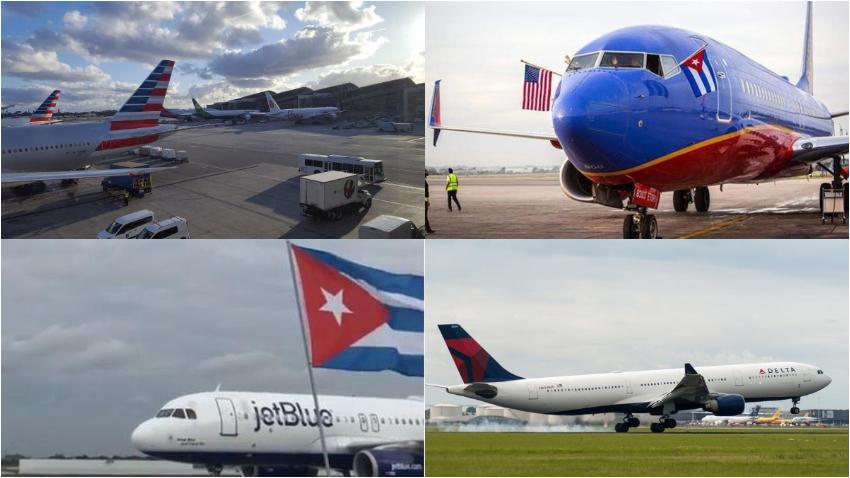 Aerolíneas que viajan a Cuba desde Miami