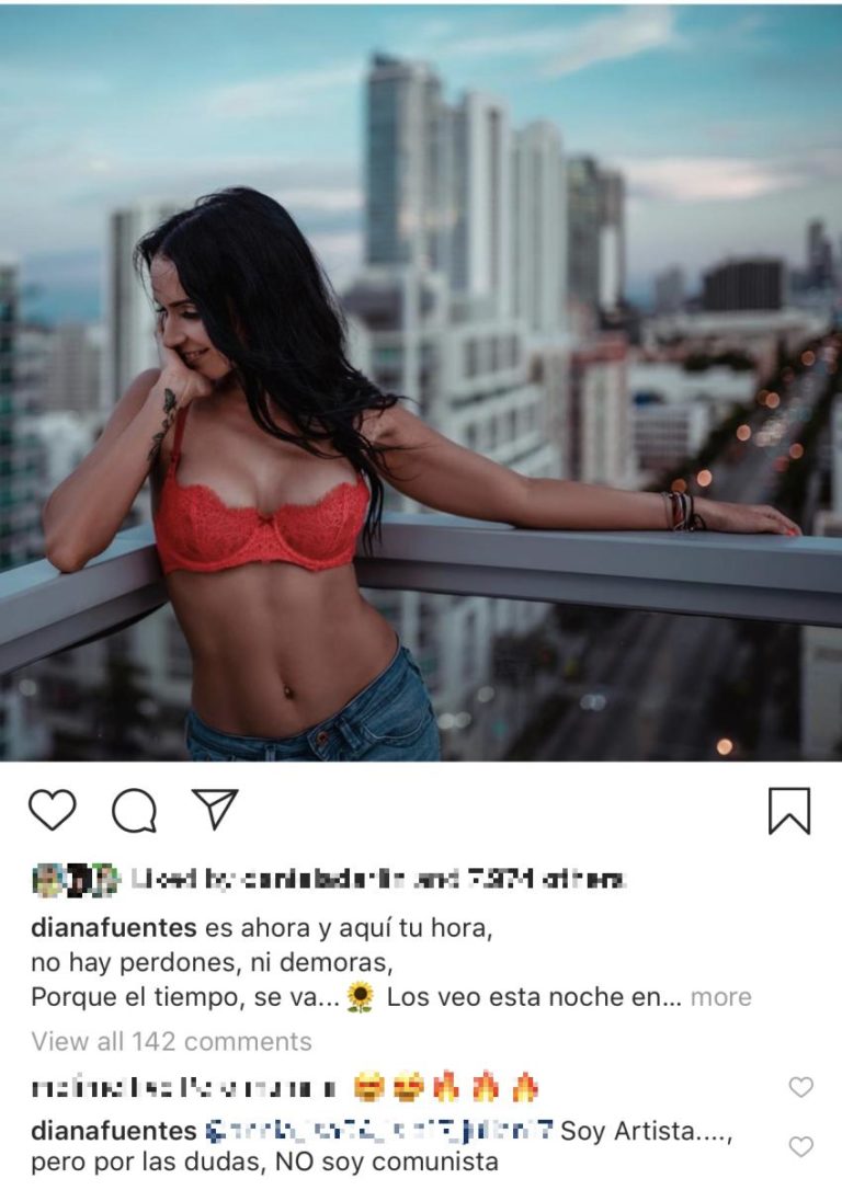 Cantante Cubana Diana Fuentes Aclara A Sus Seguidores Que No Es Comunista