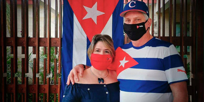 Cubano en redes sociales cuestiona a Lis Cuesta, esposa de Canel, recomendándole se prepare mejor en "el arte de embaucar"