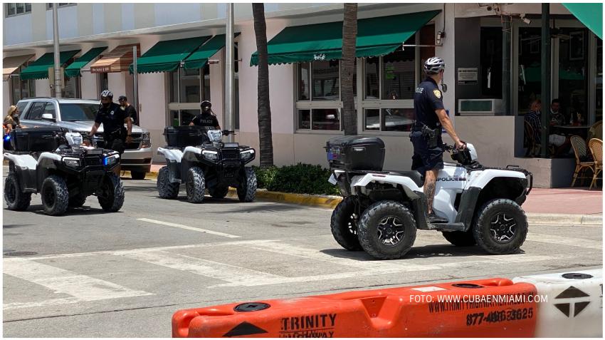 La policía de Miami Beach suspende temporalmente la orden de arrestar a las personas que filman a oficiales