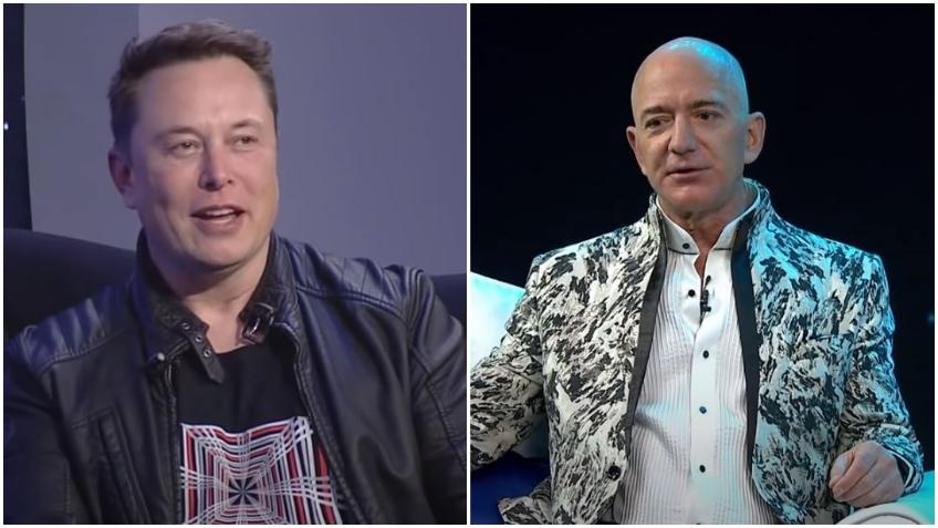 "Tiradera" entre multimillonarios; Elon Musk trollea a Jeff Bezos tras ganarle como el más rico del mundo