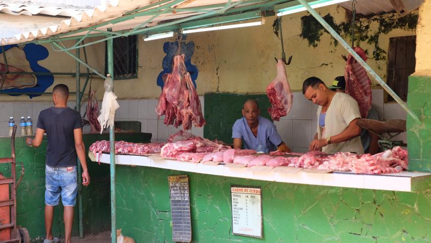 Se disparan los precios de la carne de cerdo en Cuba