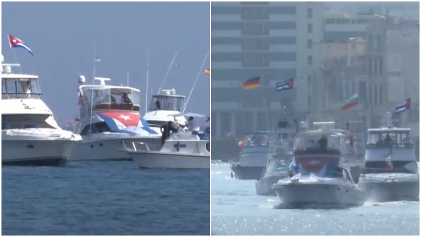 En Cuba siguen copiando a Miami; ahora desfile de botes para pedir el fin del embargo