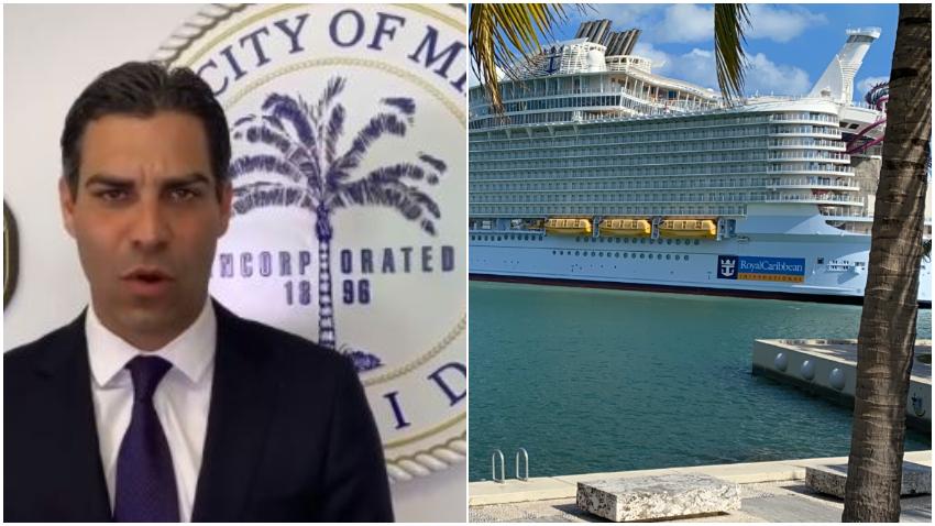 Alcalde de Miami Francis Suárez quiere que los cruceros comiencen para el primero de mayo