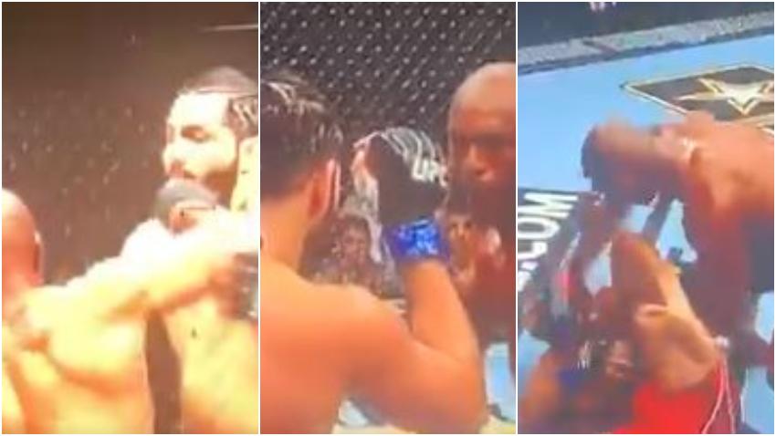 Peleador de origen cubano de UFC Jorge Masvidal pierde por KO frente a Usman