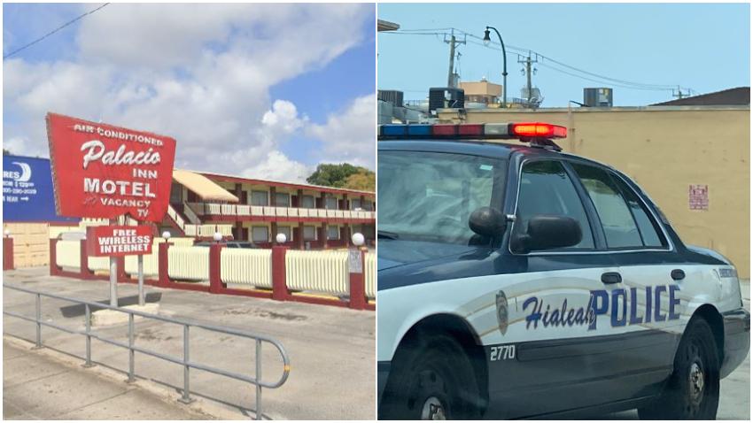 Dos personas reciben disparos en un motel de Hialeah