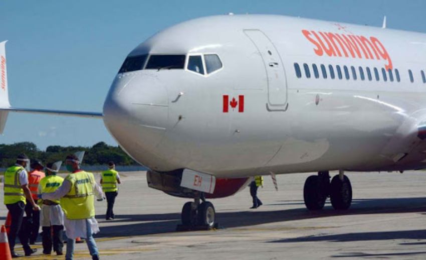 En diciembre la aerolínea Sunwing retomará sus vuelos desde Canadá con destino a Varadero y a Cayo Santa María, todas las semanas