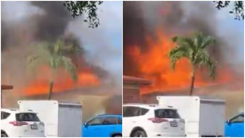 Gran incendio en Hialeah deja casi a 50 personas desplazadas de sus casas