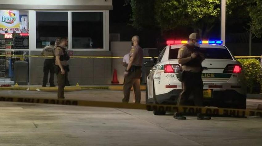 Investigan tiroteo en una gasolinera norte de Hialeah en Miami Dade