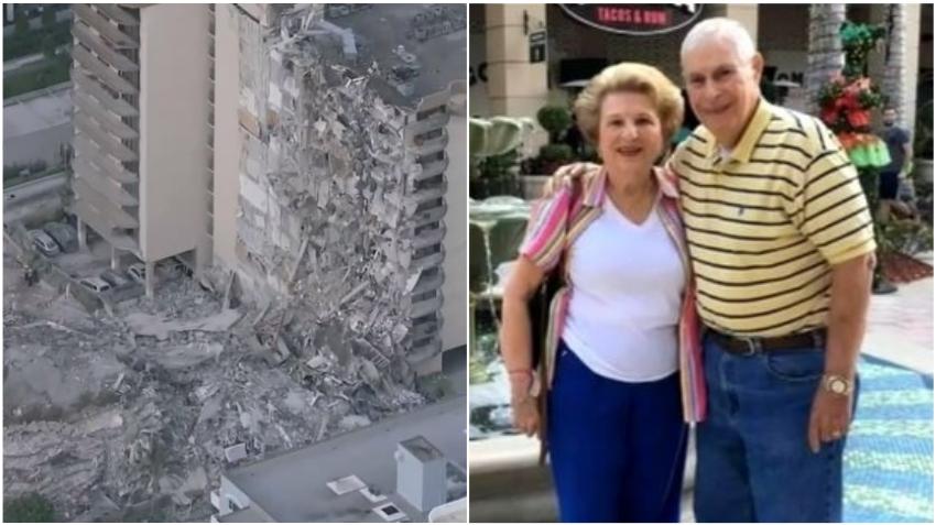Familiares de abuela cubana desaparecida con su esposo, reciben 16 llamadas del teléfono de la casa después del derrumbe