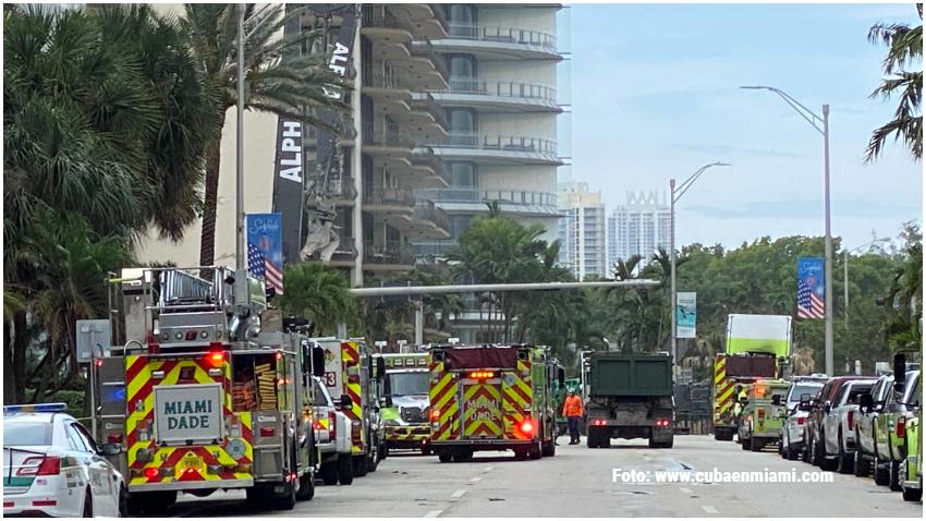 Autoridades de Miami-Dade comienzan a hacer inspecciones en los edificios cercanos al colapso al norte de Miami Beach