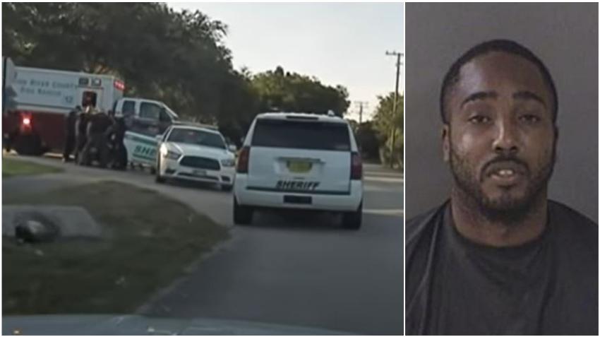 Padre de Florida arroja su bebé a los policías en un intento de huida después de una persecución a alta velocidad