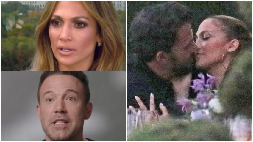 Captan a Jennifer López y Ben Affleck besándose dejando claro que han reconectado