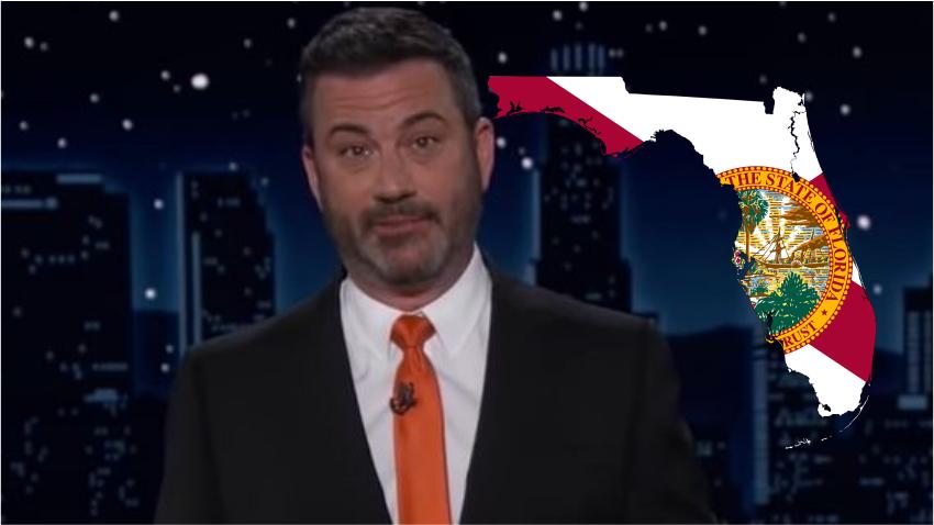 Presentador de programa nocturno, Jimmy Kimmel, recibe fuertes críticas por comparar a Florida con Corea del Norte