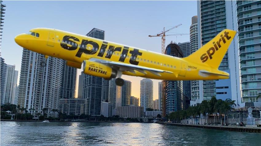 Aerolínea de bajo costo Spirit Airlines lista para comenzar los vuelos desde Miami esta semana