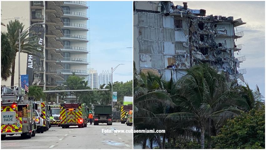 Reporte del 2018 alertaba de grandes daños estructurales en el edificio que colapsó en Surfside al norte de Miami Beach