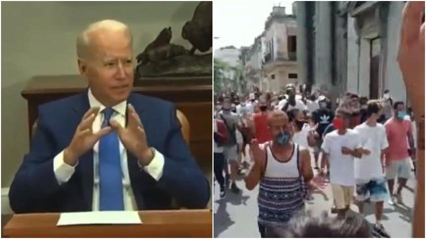 Asesor de Biden asegura que el presidente cambió sus planes para Cuba tras las protestas del 11J