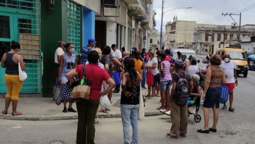 Colas y asombro en La Habana, porque el régimen vendió langosta y picadillo de res en algunas pescaderías, para que a la gente se le olviden las protestas
