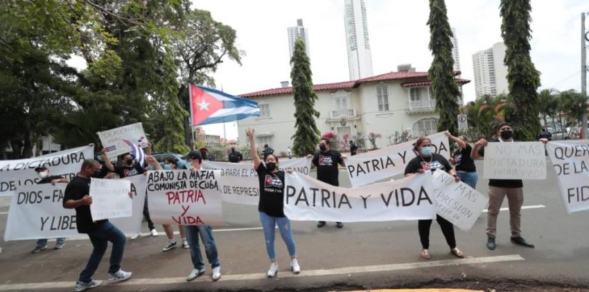 Fin de la dictadura en cuba piden cubanos desde Panamá