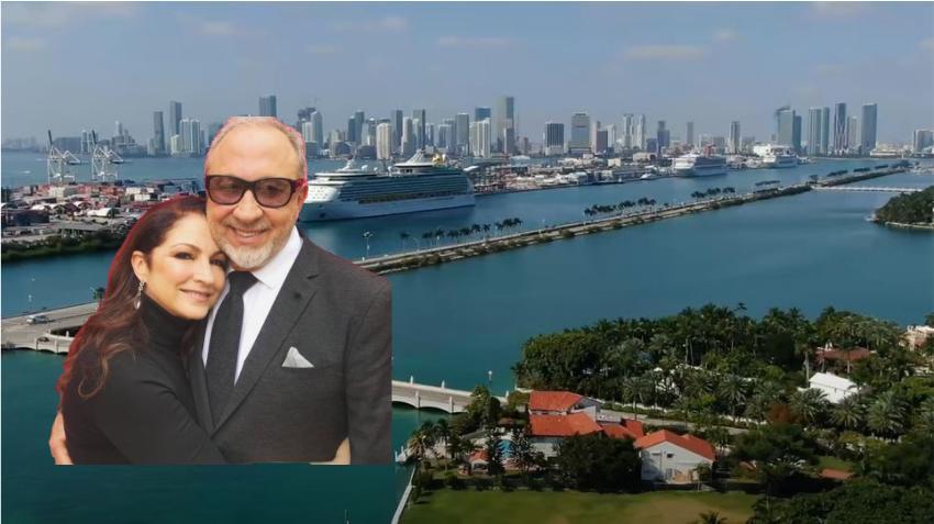 Emilio y Gloria Estefan venden su mansión en Miami por 35 millones de dólares