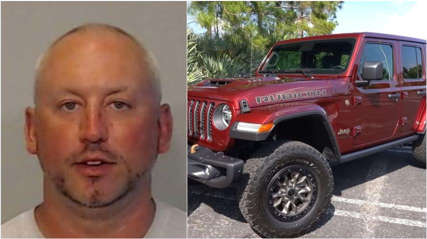 Hombre de los Cayos de la Florida arrestado por robar un Jeep que habían dejado encendido