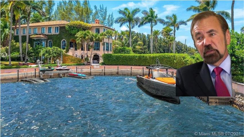Multimillonario de origen cubano Jorge Pérez pone a la venta su mansión en Miami por 33 millones de dólares
