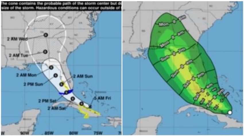 Depresión tropical Fred podría recuperar fuerza antes de llegar a Florida mientras azota el norte de Cuba