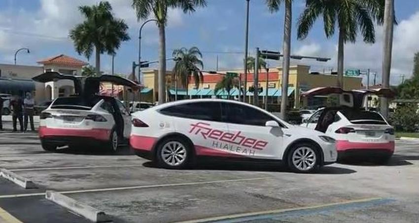 Hialeah incorpora autos Tesla para servicio de transporte gratuito para sus residentes
