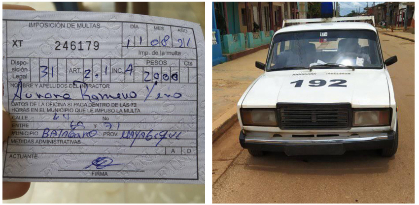 Multada con 2.000 pesos una doctora cubana por llevarle medicinas y comida a su abuela en Batabanó, Mayabeque