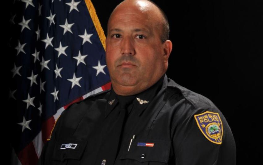 Policía de Miami Beach con 25 años de servicio muere de Covid-19