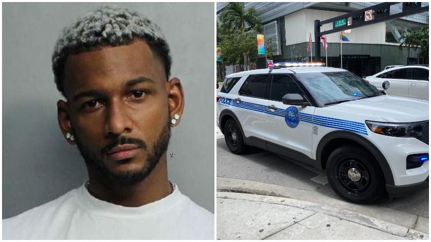 Estrella de Hip Hop arrestado por golpear a su novia en un apartamento en Brickell Miami