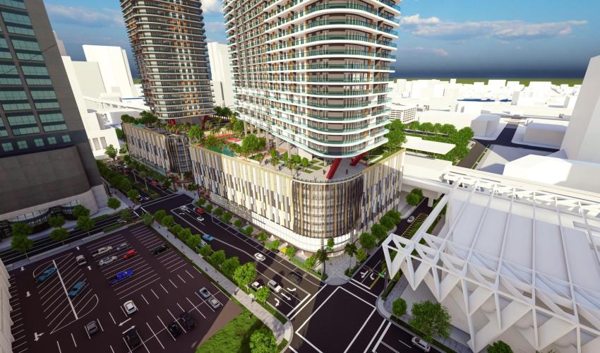 Dos rascacielos de 83 pisos en el Downtown de Miami para completar el proyecto Miami Central