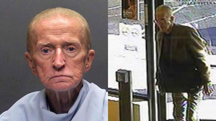 Tras cumplir 30 años de prisión por robo bancario en Florida, un anciano vuelve a robar para regresar a vivir en prisión