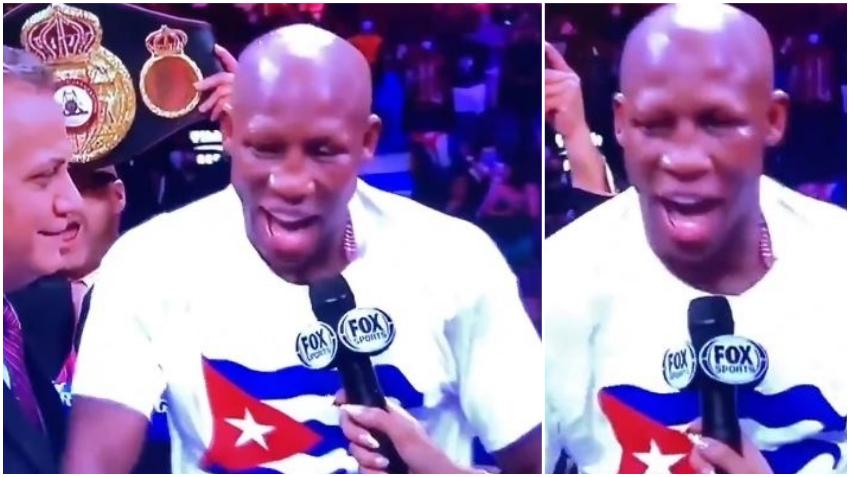 El boxeador cubano Yordenis Ugás se enfrentará a Errol Spence en el 2022