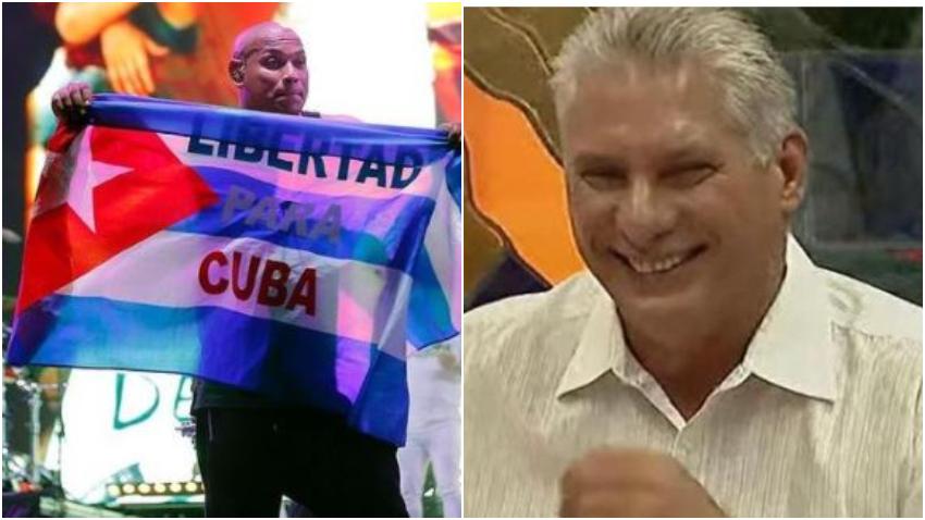 Alexander de Gente de Zona asegura que fue obligado a saludar a Díaz-Canel en su concierto en La Habana