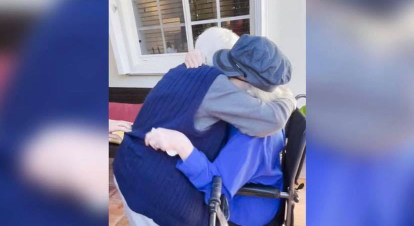 Anciana celebra sus 100 años en Miami, junto a su hermana de 90, tras una década sin verse