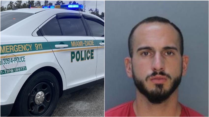 Oficial de la policía de Miami Dade es acusado de agredir a su novia