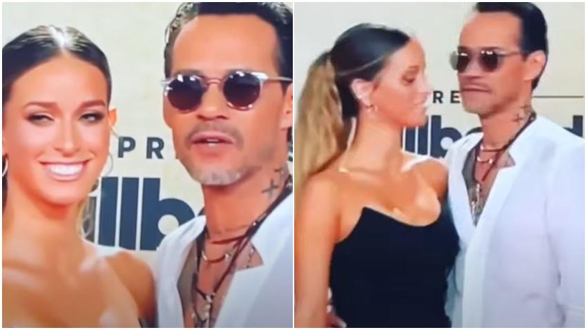 Marc Anthony presenta a su nueva novia durante la gala de los Latin Billboards