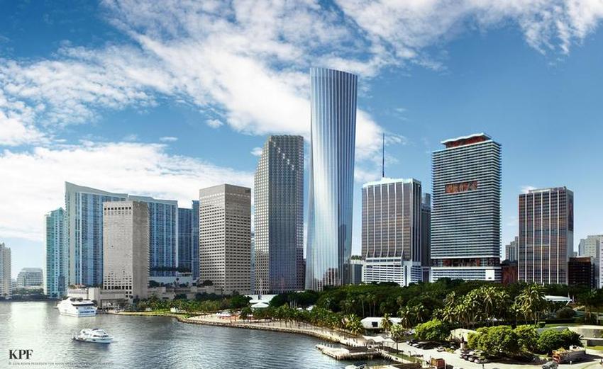 Preparan construcción en Miami del rascacielo más alto al sur de Nueva York