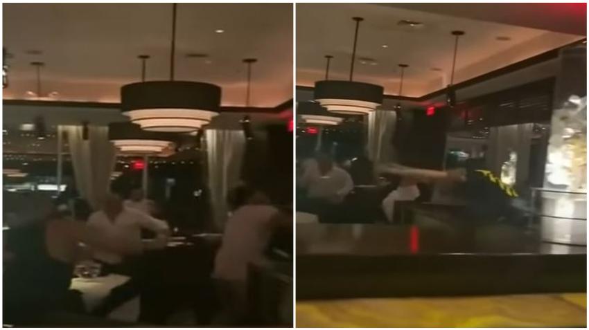 Policía de Miami investiga violenta pelea captada en cámara en un restaurante de primera en el lujoso Brickell