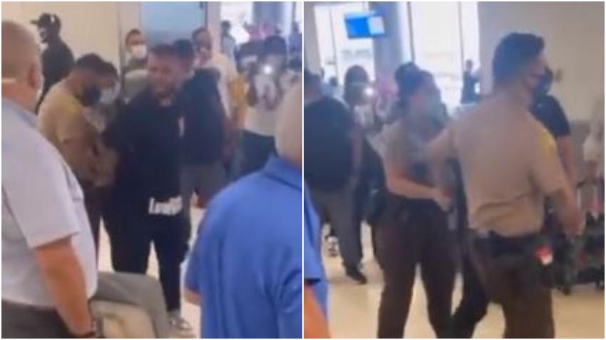 Pelea en el aeropuerto de Miami termina con una persona arrestada