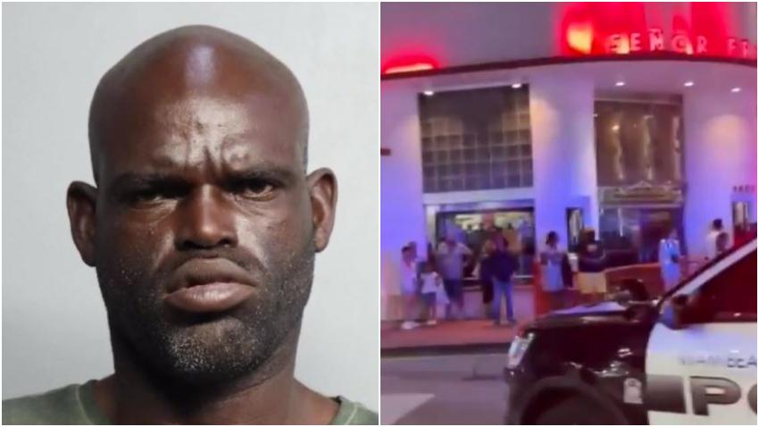 Hombre persigue con un machete a una familia que se encontraba de turismo en Miami Beach por hablar español