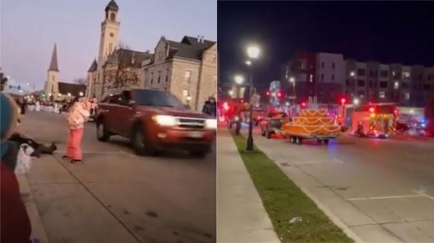 Vehículo atropella a varias personas en un desfile navideño en Wisconsin