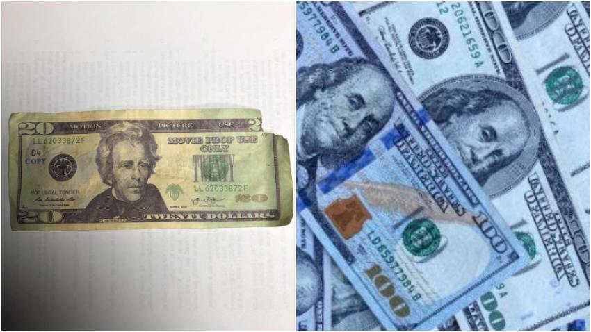 Policía en Florida advierte sobre dólares falsos circulando en las calles