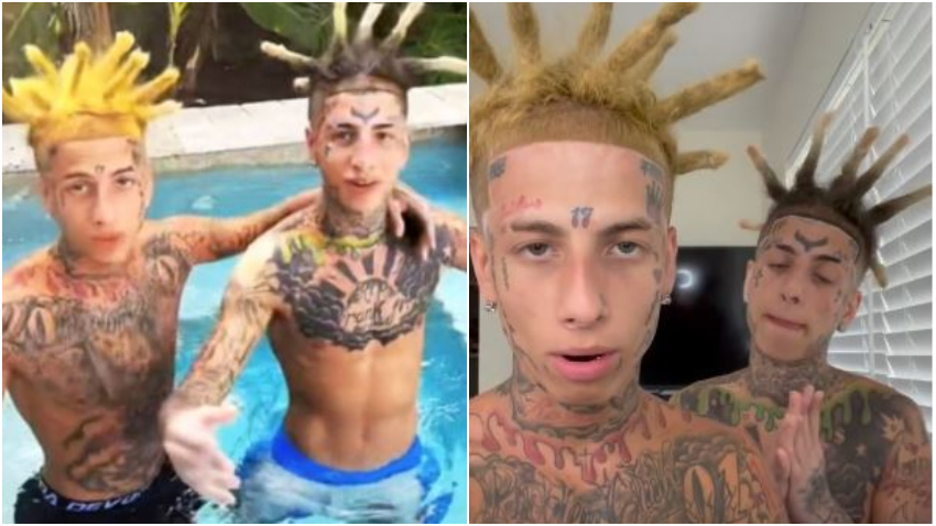 Island Boys, los gemelos de origen cubano que están llamando la atención en redes sociales con sus risibles videos y extravagantes indumentarias