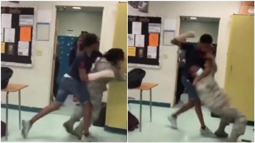 Investigan pelea entre un chico y una chica en una escuela del sur de la Florida