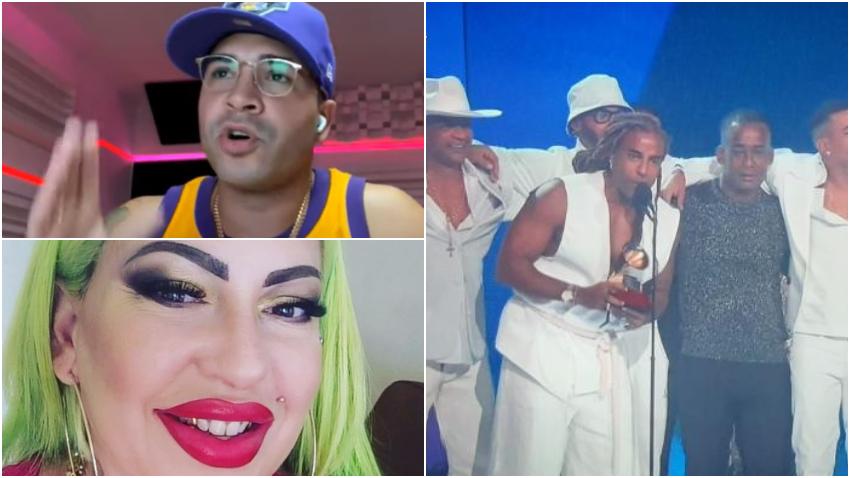 Los Cantantes Yomil y la Diosa de Cuba, felicitan en redes sociales el triunfo del tema musical "Patria y Vida"