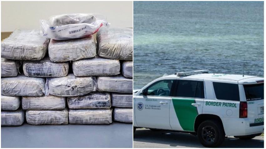 Hombre que navegaba por los Cayos de la Florida entrega a las autoridades cocaína encontrada por valor de 1 millón de dólares