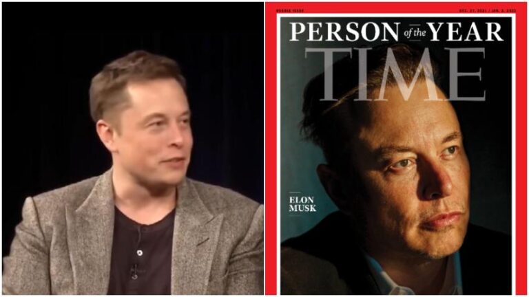 Multimillonario Elon Musk Es Nombrado Persona Del Año Por La Revista TIME